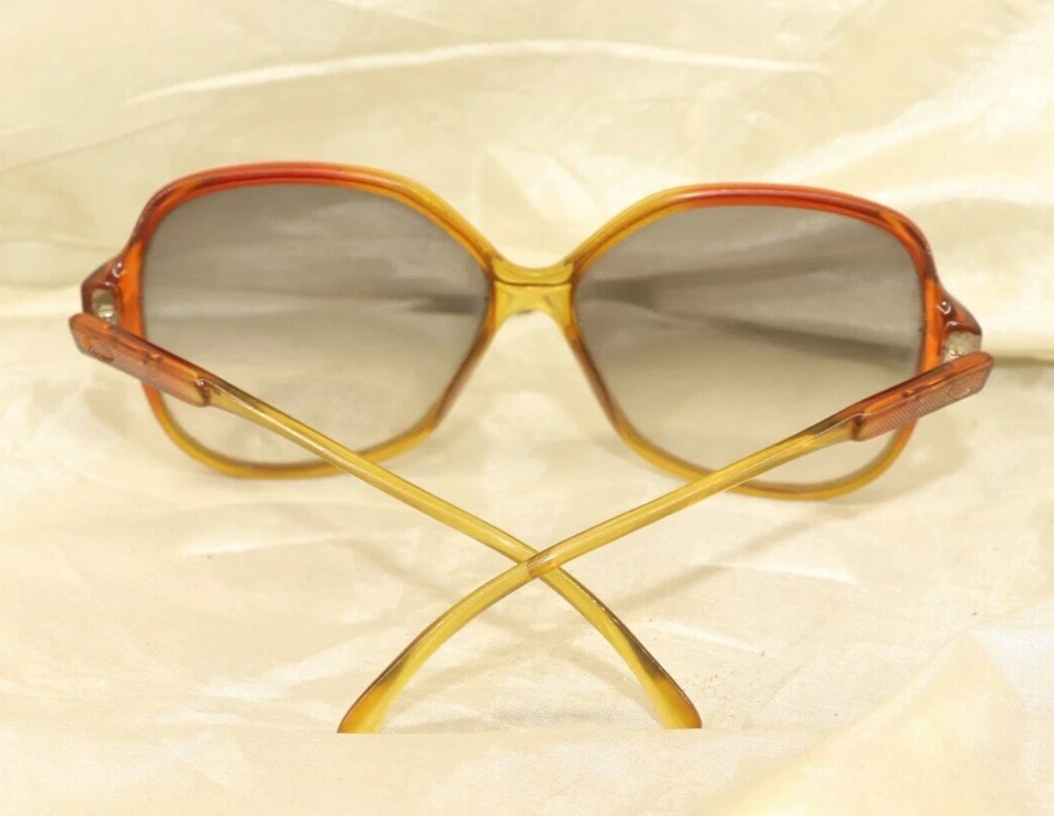 CARRERA 5578 30 Sunglasses Made In Germany Brown Yellow Oversize Glasses 80s - Image 2 of 4