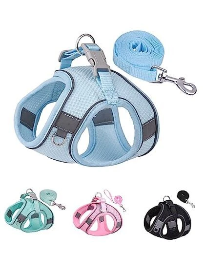 Dog Harness formall Medium Large Dogs No Pull, Puppy Harness and S Bule Dog Harness formall Medium Large Dogs No Pull, Puppy Harness and S Bule