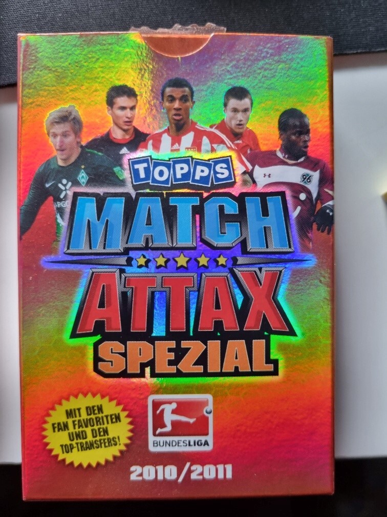 TOPPS MATCH ATTAX BUNDESLIGA 2010/11 - Limitierte Auflage