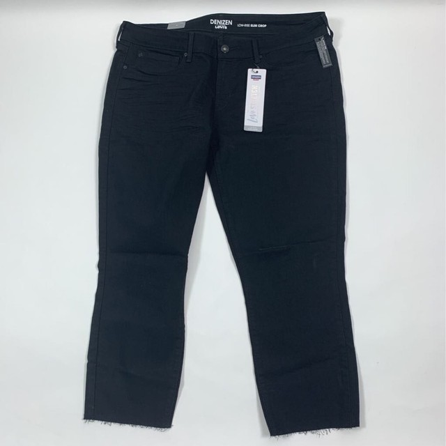 denizen low rise slim crop