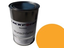 1 Litre Ready to Use Base Coat Ral 1003 Signal Yellow Car Paint Lackpoint