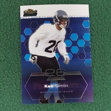 Ken Hamlin 2003 Topps Finest ROOKIE card #72 Seattle Seahawks