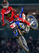 ELI TOMAC Supercross Wall Vinyl Decal Graphic Removable Adhesive Backing Poster