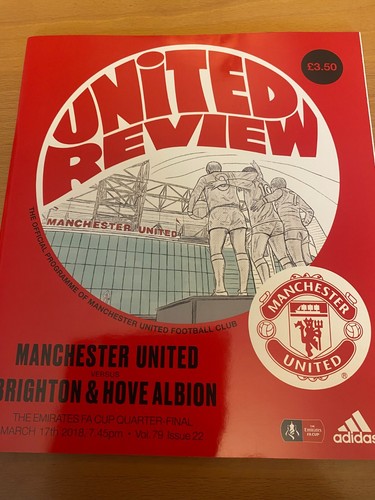 Manchester United Home Football Programmes 2017/2018 #79 - select from dropdown - Picture 18 of 32