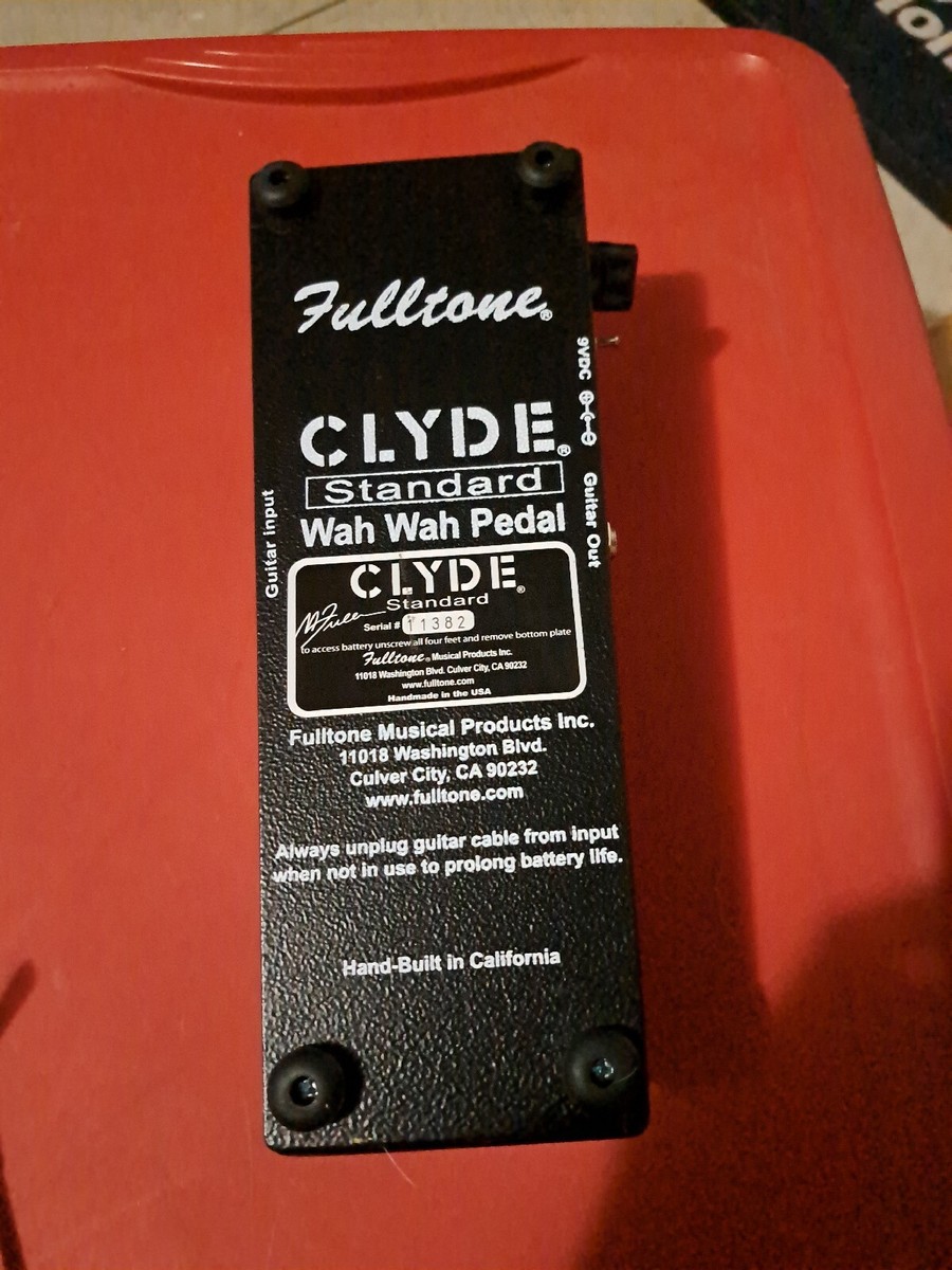Fulltone CLYDE Standard Wah Guitar Effect Pedal | eBay