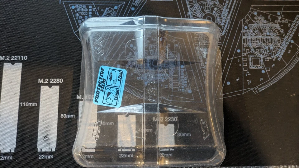 Proline rear buggy wing 2 pack.  R/C spoiler 2wd/4wd clear - Image 2 of 2