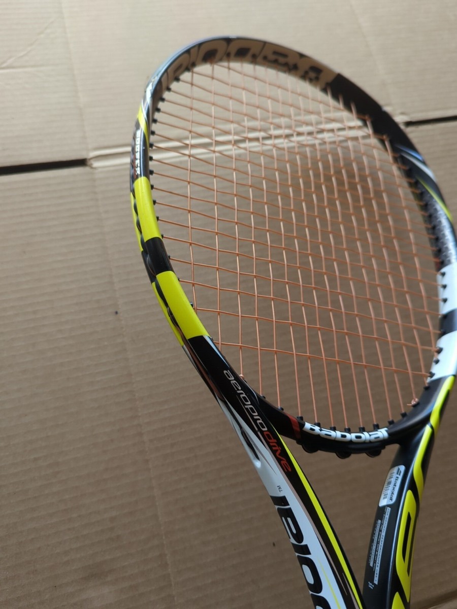Babolat AeroproDrive 2本 プリンス O3 1本 セット Babolat 2014 AeroPro Drive 100 Head 4 1/8 grip Good Tennis