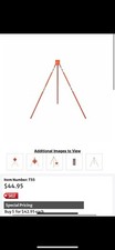 Roadwork Sign Tripod. New In Box. Cardboard Covers Wet