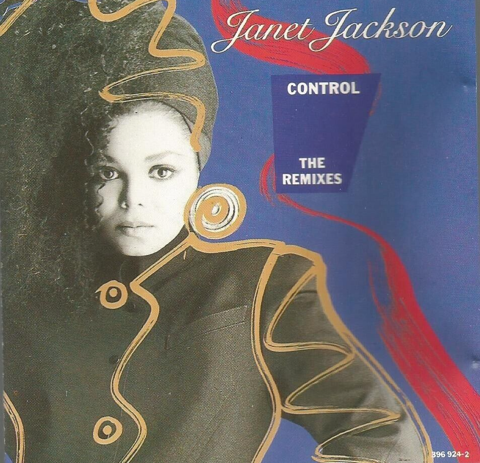 Janet Jackson - Control The Remixes 1987 A&M CD album West German pressing