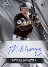 2024 Topps Chrome Black Auto Rookie RC Signature TAYLOR KOHLWEY Digital