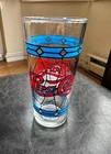 Pepsi Cola Stained Glasses Vintage 1970s Tiffany Style x2 | Coke