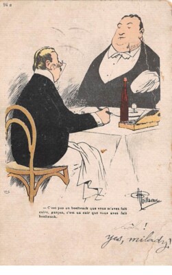 Illustrator - Nr. 65636 - Wilhelm - Es ist kein Beefteack, den Sie mir haben f