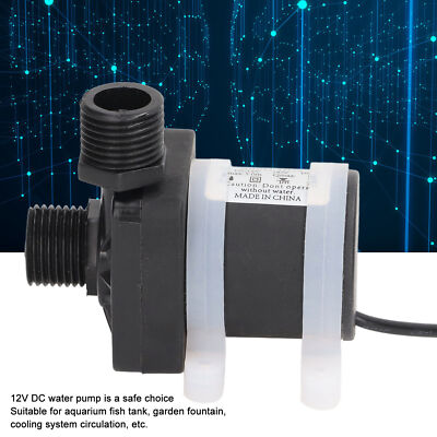 Small Submersible Pump Safe Power Saving Fountain Water Pump DC12V