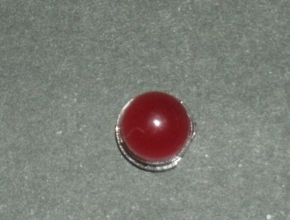 Luce Faro Tetto Gumball Scala 1/24 - 1/25 Rosso Per Modellini Polizia E Vigili Del Fuoco