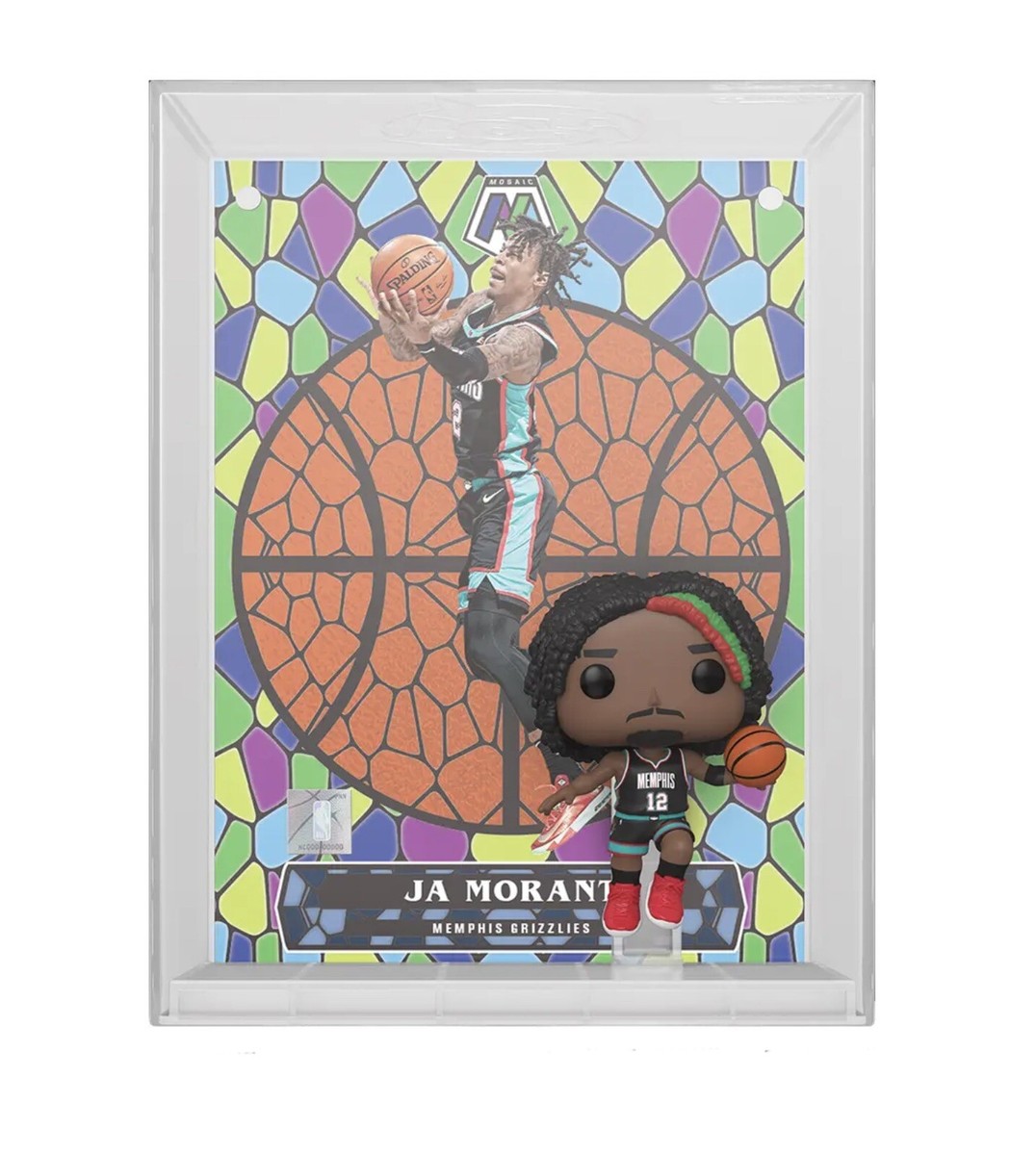 Funko Pop! 17 Ja Morant Mosaic Stained Glass Trading Cards NBA