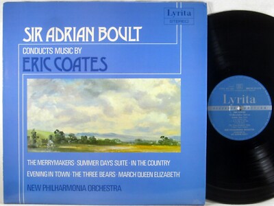 LYRITA UK 1979 Coates MERRYMAKERS/QUEEN ELIZABETH/SUMMER DAY Boult SRCS-107 NM
