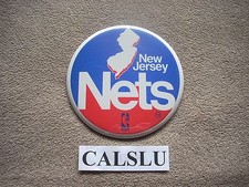 VINTAGE 1978/1979 - 1989/1990 NEW JERSEY NETS ☆RARE☆ 6" NBA PIN BACK BUTTON
