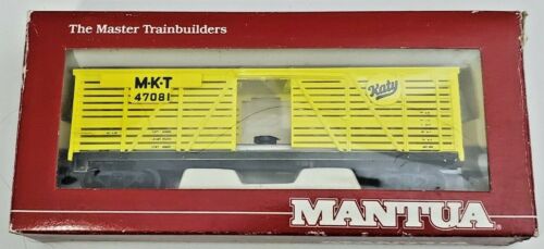 Mantua HO Scale Heavy 41’ Woodstock Car MKT Katy 735-077 V.Good Condition - CIB - Picture 3 of 9