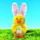 KNITTING PATTERN - Easter Egg Hunt Chick chocolate orange cover / 15 cms  toy
