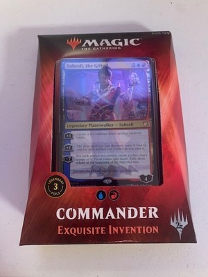MtG Magic The Gathering 2018 Exquisite Invention Commander Deck Sealed New