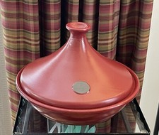 Emile Henry Flame Red Large Tagine 3.7 Quarts...