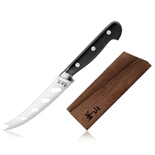 Cangshan N1 Series German Steel Forged Tomato and Cheese Knife, 5" Blade