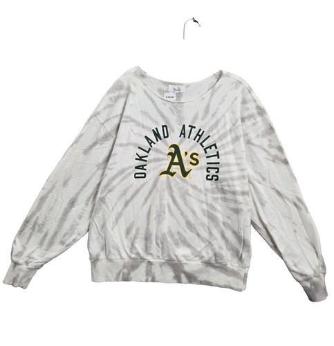 Sweat-shirt Homme Oakland Athletics MLB, Gris, Marque Majestic – Tailles S à 2XL, Neuf