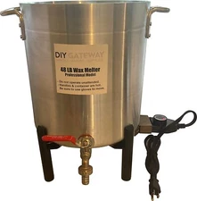 Super Large 42 LB Wax Melter for Candle Making: Electric Wax Melting Pot