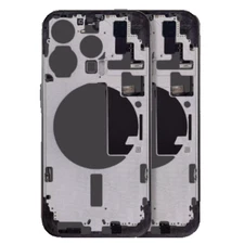Mid-Frame Housing With Power And Volume Button Compatible For iPhone 15 Pro (US