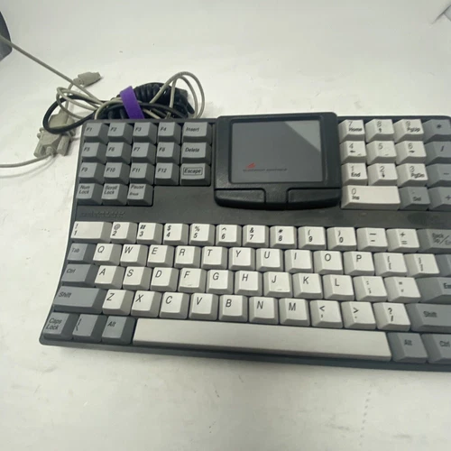 DATALUX Space Saver Keyboard With Glidepoint Control Model MOGUC Tested Working