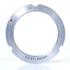 Voigtländer Adapterring 28/90 mm für M/L Schraubgewinde 39 mm an Leica M
