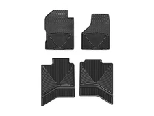 WeatherTech All-Weather Floor Mats for W54-W336 - 1st & 2nd Row Black