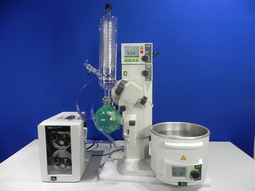 Buchi Rotavapor, R-210  Rotary Evaporator with V-850 and V-300 vacuum pump.
