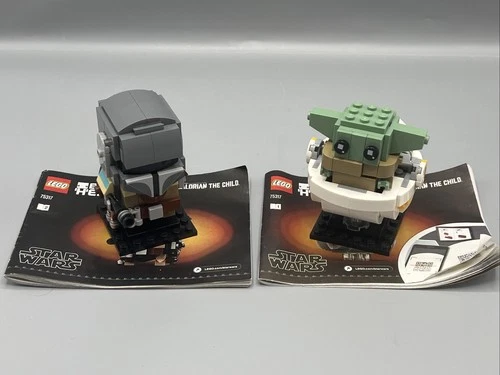 LEGO Star Wars The Mandalorian and The Child Brick Headz Set #75317