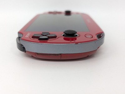 B6255 Sony PS Vita PCH-1100 console Red Handheld system PSV w