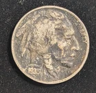 1935 USA 5 Cents Circulated KM# 134 Buffalo Nickel