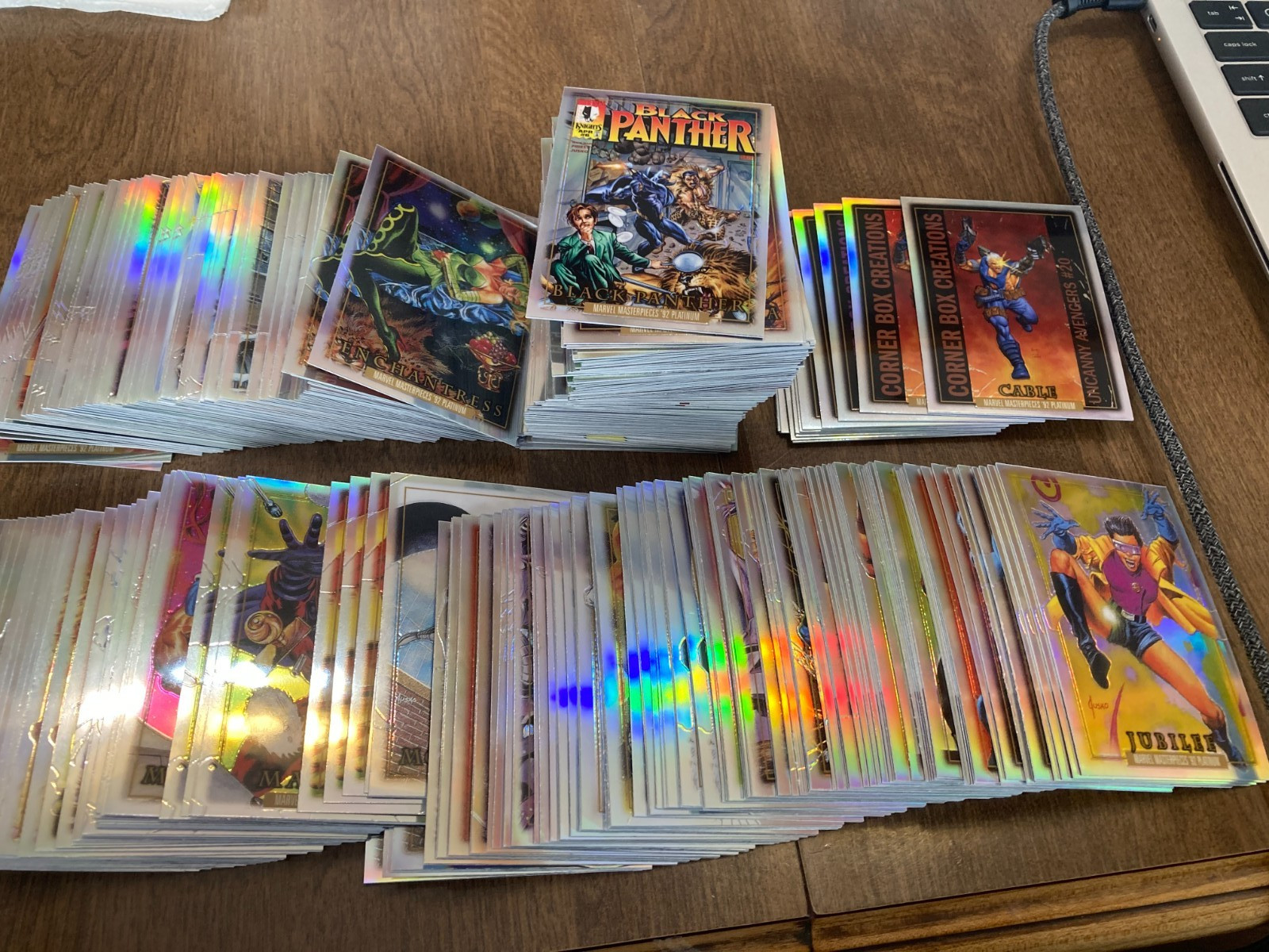 2024 Marvel Masterpieces '92 Platinum - ALL RAINBOWS - You Pick - Drop down list