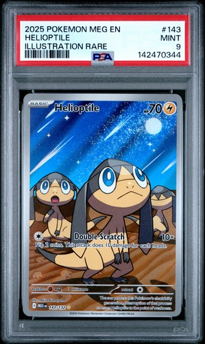 Helioptile graded PSA 9 for sale on eBay