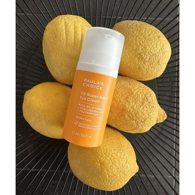 Paula's Choice NIB 100% Authentic Unopened Vitamin C Eye Cream 0.5 oz / 15 mL