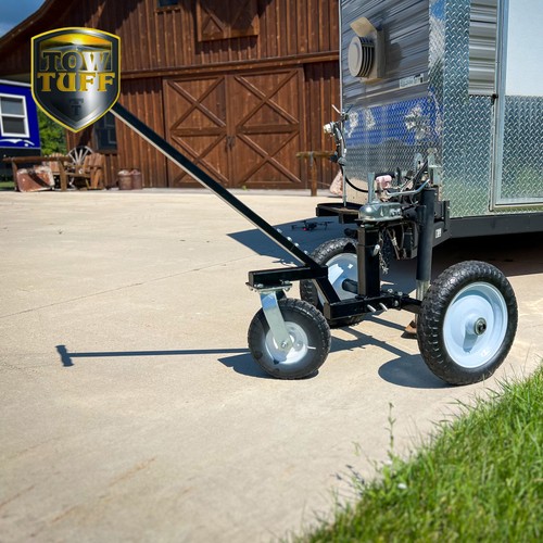 Carrello rimorchio Tow Tuff TMD-1000C2 acciaio regolabile 1000 libbre resistente con ruota - Foto 4 di 10