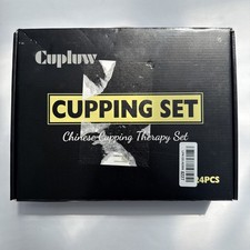 Cupluw 32-Cup Vacuum Cupping Set Magnetic Therapy Massage Muscle Pain Relief