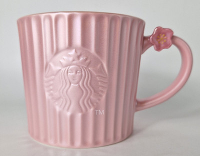 Starbucks Mug Cupcake Flower Pearl Pink Sakura 2026 12 fl oz SKU NEU