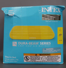 Intex Cozy Kidz Bright And Fun-Colored Inflatable Air Bed Mattress w/ Carry Bag