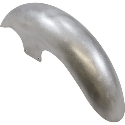 Cafe Front Fender - 19'' - Black Adapters for Harley-Davidson CAFE-19-14L-B