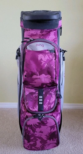Ping 14 Way Divider Women's Cart Golf Bag Purple *Read *