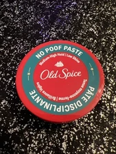 Old Spice No-Poof Paste, Hair Styling Paste for Men, Medium-High Hold with Low S