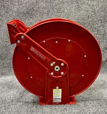 Reelcraft 81000 OLP, 3/8 in. x 100 ft. Ultimate Duty, Dual Pedestal Hose Reel