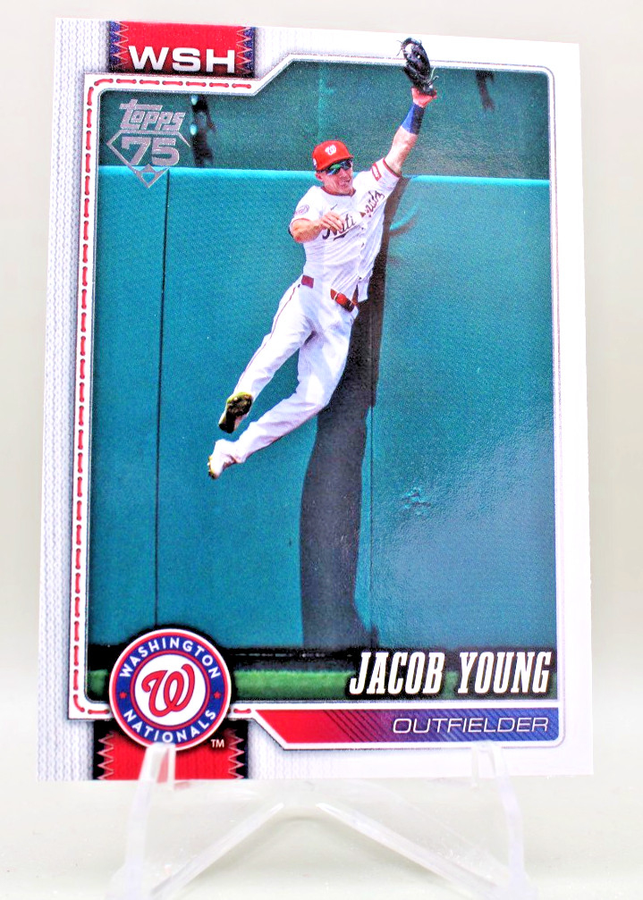 2026 Topps Series 1 #210 Jacob Young Nationals