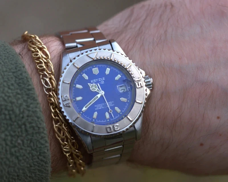 Orologio Kienzle sport 2 diver automatico vintage automatic acciaio raro - Imagen 2 de 4