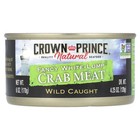 Crown Prince Natural Fancy White Lump Crab Meat 6 oz 170 g No MSG Non GMO